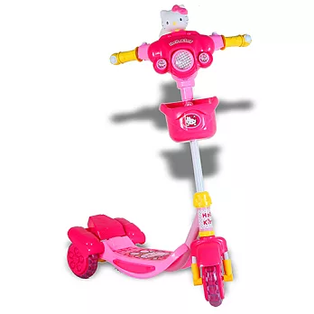 代理版 HELLO KITTY 凱蒂貓 高端版閃亮滑板車