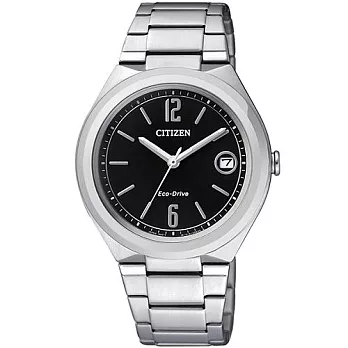CITIZEN 工藝的極致選擇優質時尚女性腕錶-黑面-FE6020-56E