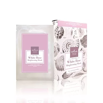 Hallmark 面膜 白玫瑰嫩白修護面膜 27ml*5