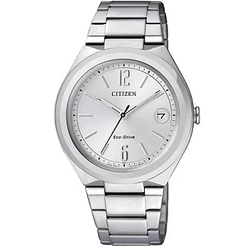 CITIZEN 工藝的極致選擇優質時尚女性腕錶-銀色-FE6020-56A