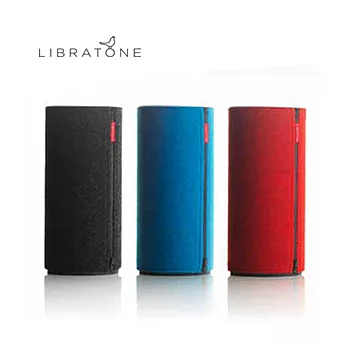 LIBRATONE丹麥品牌 ZIPP可攜式Wi-Fi無線揚聲器三色組A(黑、藍、紅)