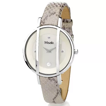 【Misaki】蛇紋魅力時尚腕錶