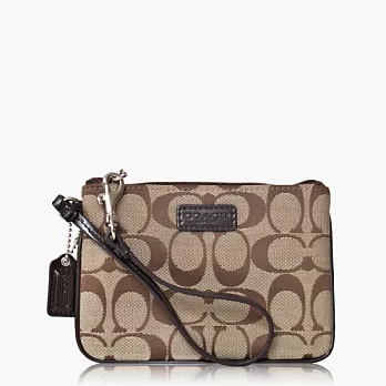 COACH 小款手拿包_卡其/咖啡