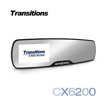 全視線CX6200 超廣角120度 防眩光 超輕薄後視鏡1080P行車記錄器(送16G microSDHC記憶卡)
