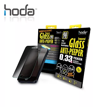 HODA - 超值版GAP防窺鋼化玻璃保護貼 iPhone5專用