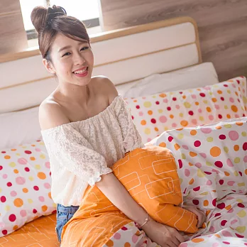 cheri【查里曼】美式被套床包四件組-加大雙人