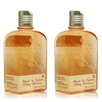 【L’OCCITANE】櫻花沐浴膠 (250ml*2)