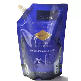【L’OCCITANE】蠟菊精華潔面慕絲補充包(300ml)