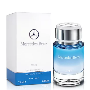 Mercedes Benzsport賓士運動款男性淡香水(75ml)-送體香膏75g&針管+紙袋