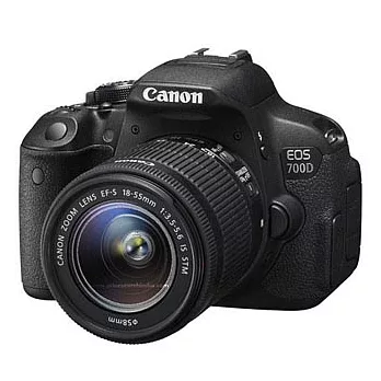 【Canon】700D+18-55mm STM變焦鏡組(公司貨)+32G+專用電池X2+保護鏡+遮光罩+專用快門線+專用遙控器+大吹球清潔組+拭鏡筆+(原包至8/31止)