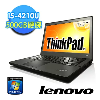 【Lenovo】ThinkPad X240 20ALA0J8TW IPS面版高效能筆電(i5-4210U/12.5吋/8G/500G/Win7 Pro)