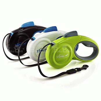 【L’chic】cozy grip 軟膠握把自動拉帶(size：S / 綠色)