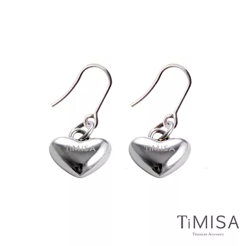 TiMISA《鈦真心》純鈦耳勾一對