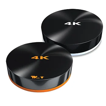 Lantic喬帝彩虹奇機四核心4K2K高清解碼 智慧電視盒(UHD-X1)黑橘