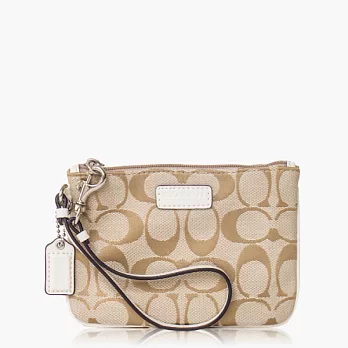 COACH 經典造型(小款)手拿包_白色