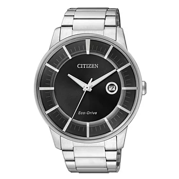 【CITIZEN】簡約概念光動能腕錶 AW1260-50E
