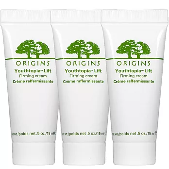 ORIGINS 品木宣言 烏托邦小臉霜(15ml)3入組