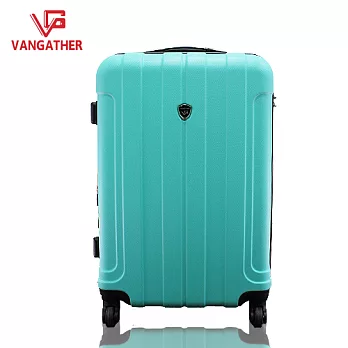 VANGATHER-24吋凡特佳ABS糖果系列加大行李箱-湖水綠24吋湖水綠