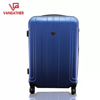 VANGATHER-24吋凡特佳ABS糖果系列加大行李箱-紳士藍24吋紳士藍