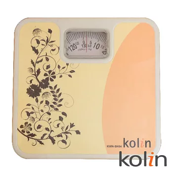 Kolin歌林 復古花草機械式體重計 KWN-SH04