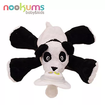 美國【nookums】安撫奶嘴玩偶-熊貓
