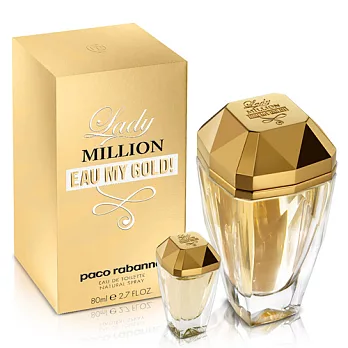 Paco Rabanne 百萬千金女性淡香水(80ml)-送品牌小香&針管