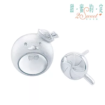三麗鷗酷企鵝 ♥企鵝泡泡糖♥ 銀飾耳環