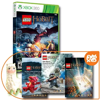 樂高：哈比人歷險記 + 支線裝備下載卡 - XB360 亞版 英文版 加送 草泥馬手機吊飾