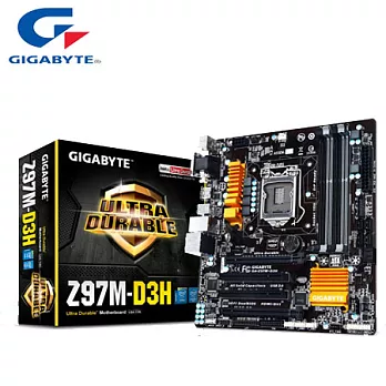 GIGABYTE 技嘉 Z97M-D3H 主機板