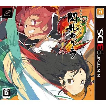 3DS 閃亂神樂 2 真紅 一般版 (日規主機專用)