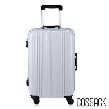 Cossack - PRACTICAL 1實質 - 22吋PC鋁框行李箱(碳白)