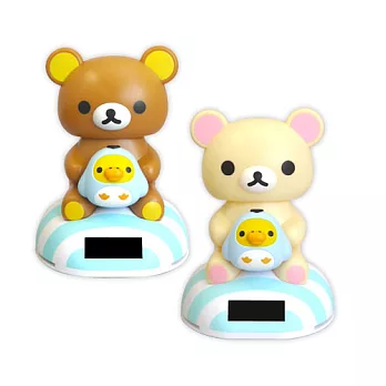 Rilakkuma拉拉熊北極探險系列太陽能搖頭公仔。兩款可選A.懶熊