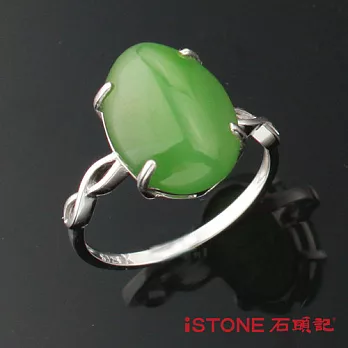 石頭記 貓眼925純銀戒指-富貴延綿