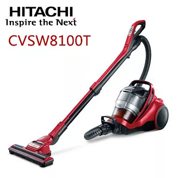 HITACHI CVSW8100T 日立 480W免紙袋型吸塵器.