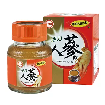 【台糖】活力人蔘飲(62ml)×24瓶