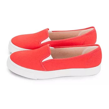 FUFA 素面懶人鞋 (U42) 紅色23.5紅色