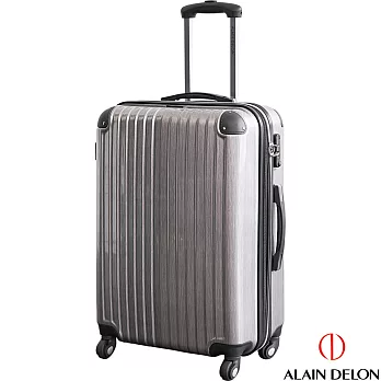 ALAIN DELON 亞蘭德倫 25吋 頂級奢華系列 行李箱(紳士銀灰)25吋紳士銀灰