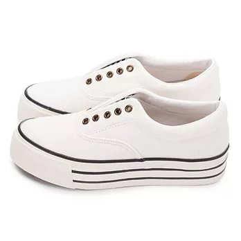 FUFA 活力舒適厚底鞋 (T59) 米色23米色