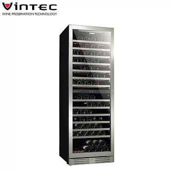 VINTEC 單門雙溫恆溫酒櫃Seamless Stainless Steel V155SG2e S3