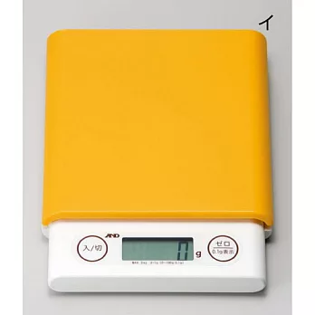 《聰明妙招》小型電子食物料理磅秤黃色