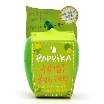 BAVIPHAT 綠甜椒保濕嫩膚全效晚安凍膜(65g)-期效201505