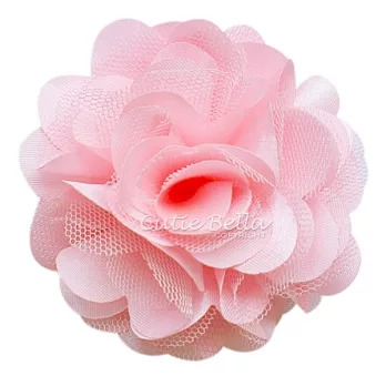 Cutie Bella 山茶花髮夾-Peach