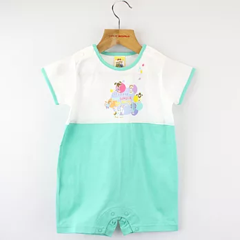 【愛的世界】MY BABY夏日歡唱時光衣連褲/6個月~2歲-台灣製-80白色