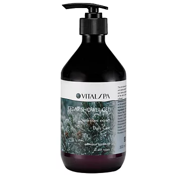 VITALSPA VITAL SPA 居家保養香氛 雪松 沐浴乳 500ml