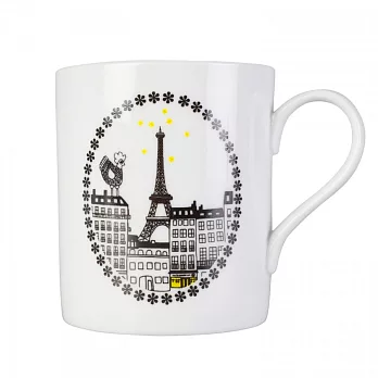 《CNSense》法式摩登 巴黎鐵塔馬克杯