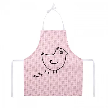 《CNSense》法式摩登 粉紅色小雞圍裙