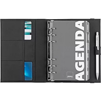 《Addex》A6 輕感萬用筆記本(黑)