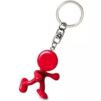 《REFLECTS》動感小人鑰匙圈(熱情紅)
