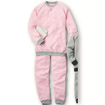 【cecile親子裝】成人居家睡衣組(粉紅)S