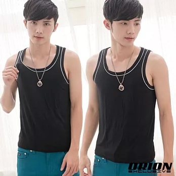 【ORION】零負擔超柔細背心(黑)M黑